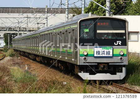 Yokohama Line 100th Anniversary Train 121376589