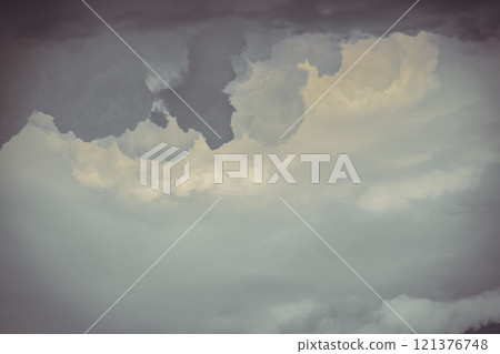 Dramatic clouds with blue sky background before sunset. Dramatic clouds with blue sky background before sunset. 121376748