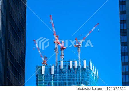 Tokyo cityscape in Japan: End of the year. Hopes for the redevelopment of Nihonbashi 1-chome = December 22, 2024 Tokyo cityscape in Japan: End of the year. Hopes for the redevelopment of Nihonbashi 1-chome = December 22, 2024 121376811