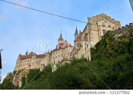 Sigmaringen, Germany - located in the Black Forest, very close to the source of the river Danube, Sigmaringen is famous for its Medieval fortress 121377002