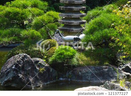 吉田茂故居的日本庭園（神奈川縣大磯町） 121377227