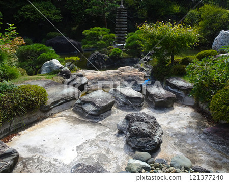 吉田茂故居的日本庭園（神奈川縣大磯町） 121377240
