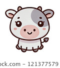 Cow mini character Cow mini character 121377579