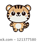 Tiger mini character Tiger mini character 121377580