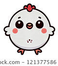 Chicken mini character Chicken mini character 121377586