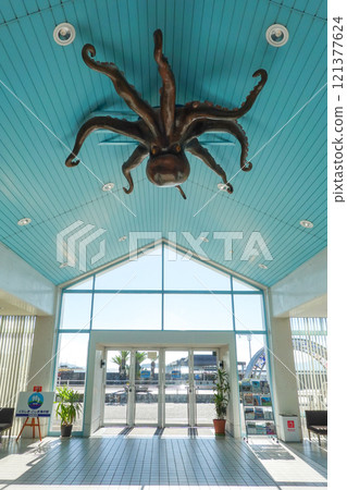 Octopus Kojima Tourist Port in the Seto Inland Sea (Kurashiki City, Okayama Prefecture) 121377624
