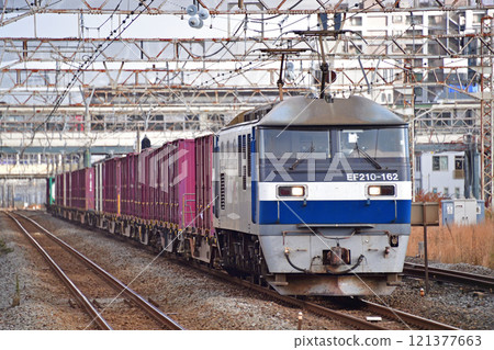 東海道本線平塚JR貨運EF210-162（新鶴見） 121377663