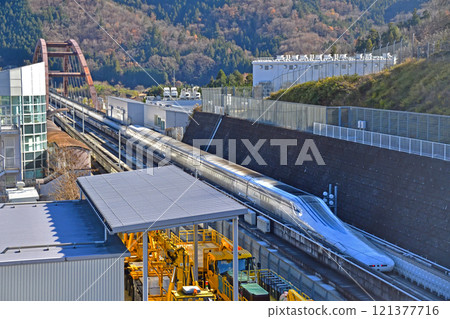 直線實驗線 山梨實驗線 山梨縣直線遊覽中心 JR東海 L0系列 950系列試運行 121377716