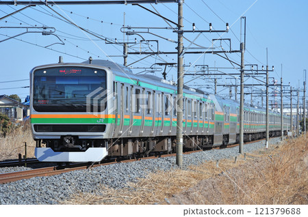 東北幹線栗橋東鷲宮 JR東日本 E231系 1000系 U518編組（小山） 121379688