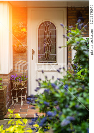 Typical dutch door. Dutch holland architectural detail, a door in Netherlands city. Dutch door Typical dutch door. Dutch holland architectural detail, a door in Netherlands city. Dutch door 121379843