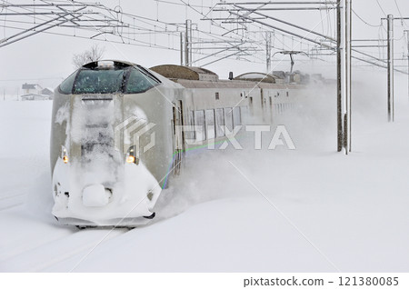 Hakodate Main Line, Fukagawa-Imoseushi, JR Hokkaido, 789 Series 1000, HL-1002 (Sapporo), Super Kamui Hakodate Main Line, Fukagawa-Imoseushi, JR Hokkaido, 789 Series 1000, HL-1002 (Sapporo), Super Kamui 121380085