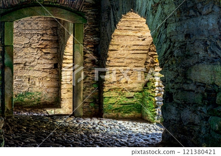 Underground accommodations used to imprison slaves Underground accommodations used to imprison slaves 121380421