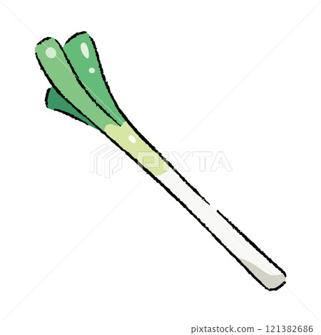 手繪蔥插畫2 121382686