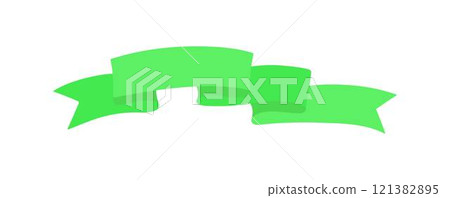 Ribbon banner blank sticker template simple hand drawn vector illustration in flat cartoon style, curly label design element, template for advertising or marketing promotion Ribbon banner blank sticker template simple hand drawn vector illustration in flat cartoon style, curly label design element, template for advertising or marketing promotion 121382895