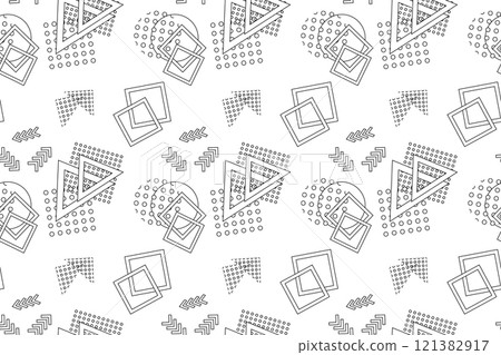Abstract Geometric Pattern for Coloring 121382917