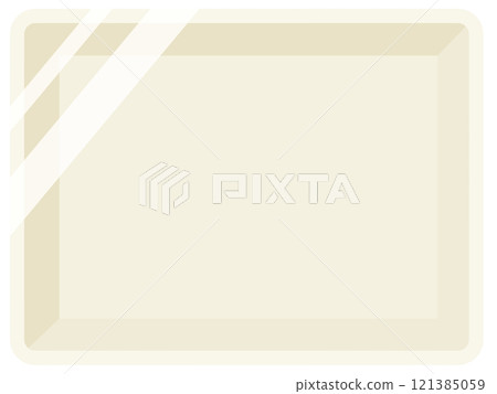 Styrofoam tray 121385059