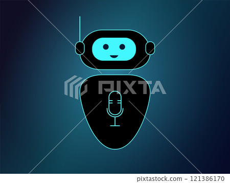AI chatbot technology 121386170