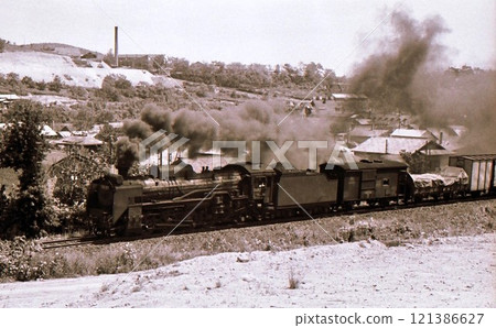 1969 D51 hauled freight train Hokkaido Hakodate Main Line Otaru-Shioya Archive photo Old photo Archive photo 1969 D51 hauled freight train Hokkaido Hakodate Main Line Otaru-Shioya Archive photo Old photo Archive photo 121386627