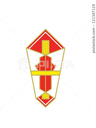 Noshi折疊蝴蝶花形狀 121387129