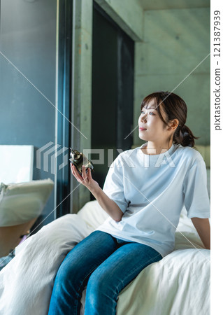 在工作室拍攝的肖像集 121387939