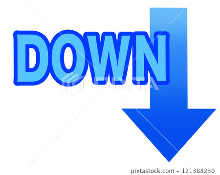 Arrow down 121388230