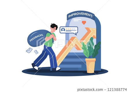 Non-profit organization using customer feedback to improve their programs and services. 121388774