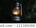 Landscape with lanterns 121389366