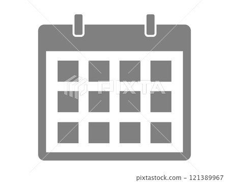 Calendar icon (schedule mark) Calendar icon (schedule mark) 121389967
