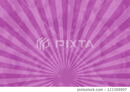 Watercolor-style concentrated lines (sunburst, purple) Watercolor-style concentrated lines (sunburst, purple) 121389997