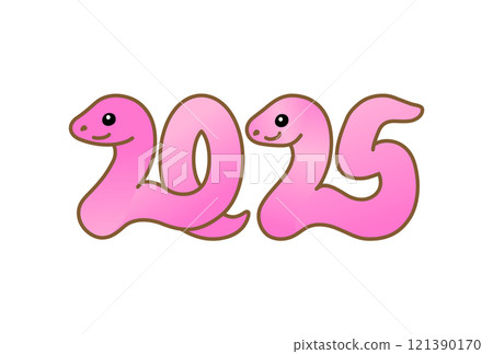 西元2025年蛇年蛇彩色圖解 西元2025年蛇年蛇彩色圖解 121390170