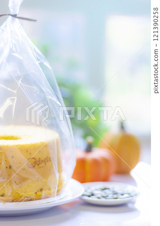 南瓜雪紡蛋糕 121390258