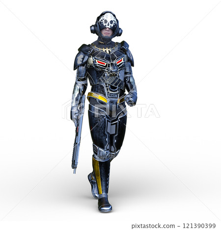 Cyber warrior Cyber warrior 121390399