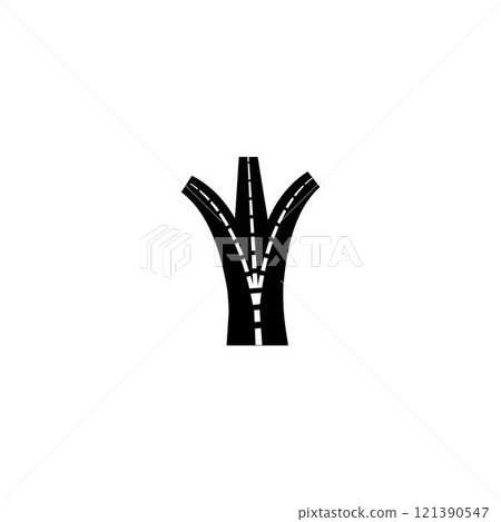fork in the road logo fork in the road logo 121390547
