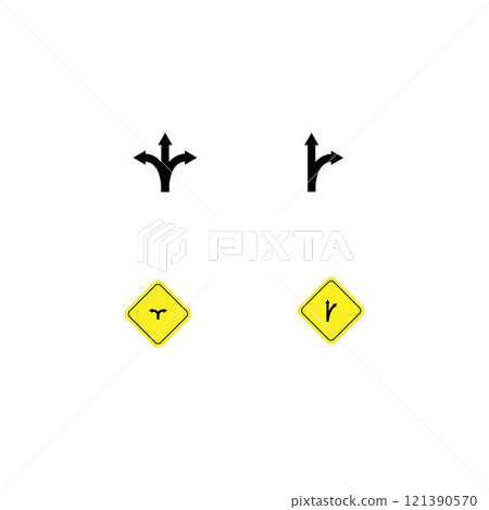 fork in the road logo 121390570