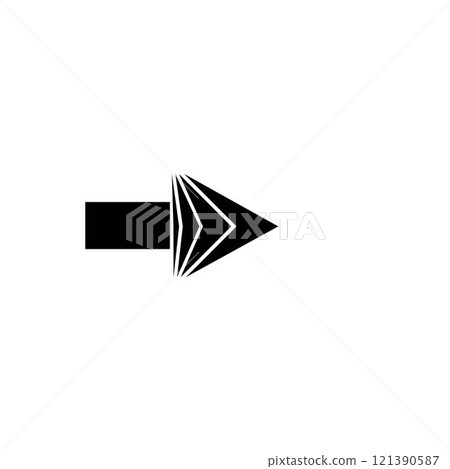 arrow logo 121390587