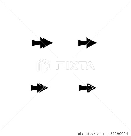 arrow logo 121390634