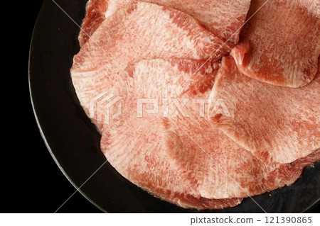 Beef tongue slices Beef tongue slices 121390865