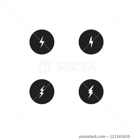power lighting electric icon logo 121391610