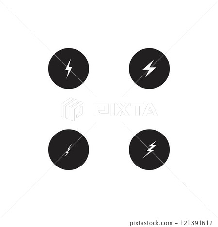 power lighting electric icon logo 121391612
