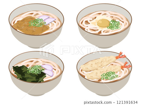 Warm udon set Warm udon set 121391634