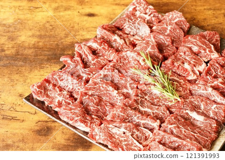 美味的牛裙牛排烤肉 121391993