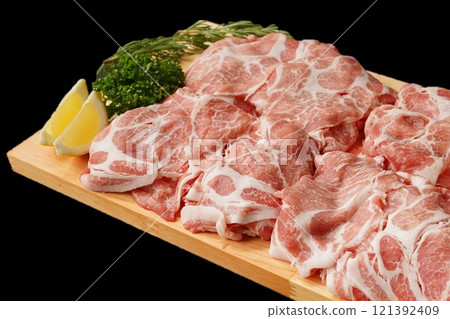 國產豬肩腰肉片 121392409