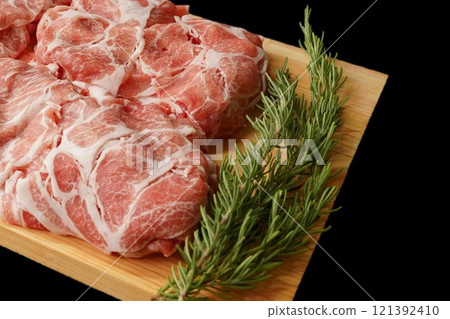 國產豬肩腰肉片 121392410