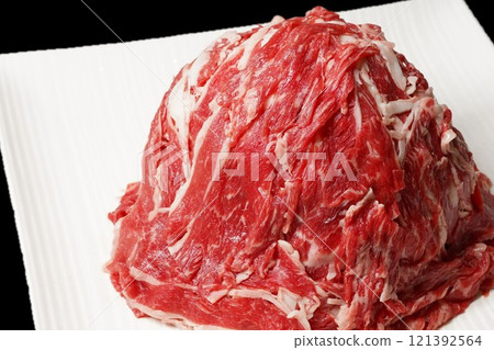 Domestic beef trimmings 121392564