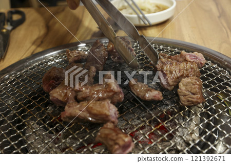 Korean beef bbq. grilled ribs Korean beef bbq. grilled ribs 121392671