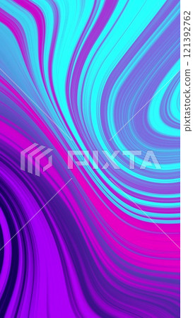 Neon Wavy Line Background Neon Wavy Line Background 121392762