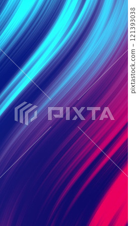 Neon Wavy Line Background 121393038