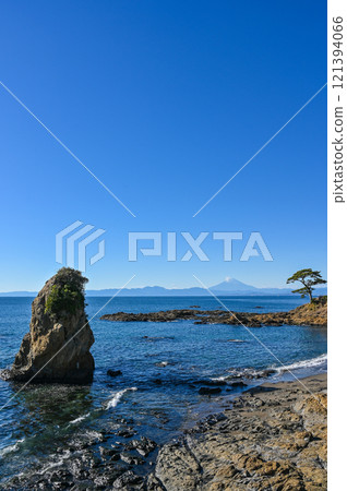 Mount Fuji from Tateishi Park in Yokosuka, Kanagawa Prefecture Mount Fuji from Tateishi Park in Yokosuka, Kanagawa Prefecture 121394066