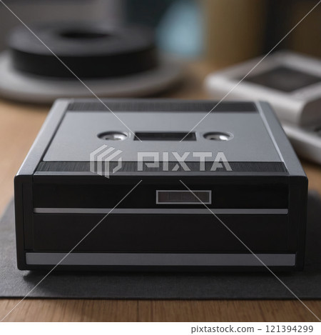 stereo player close up 121394299