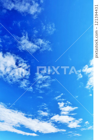 秋天天空和雲彩 121394431